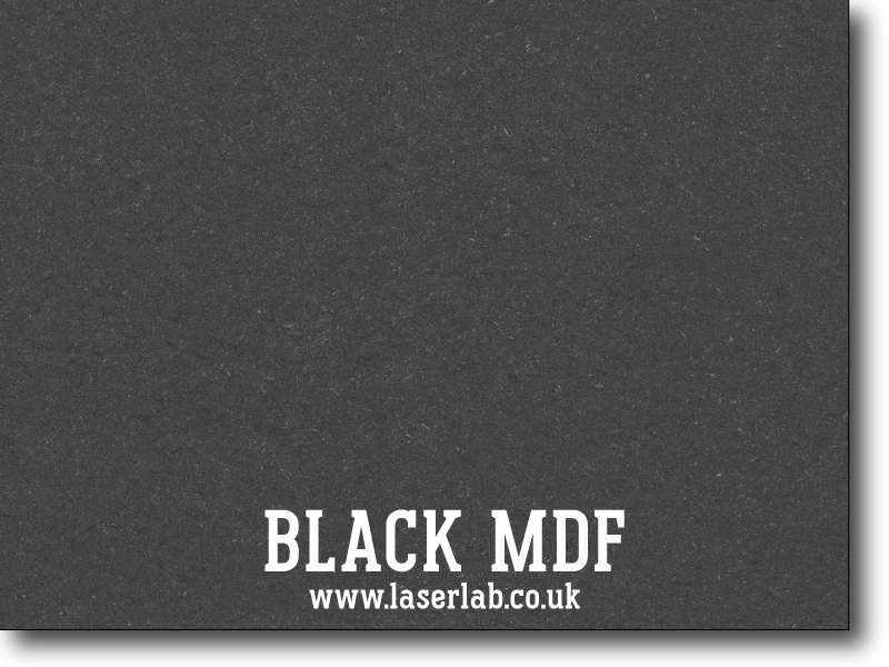 TIMBER | Black MDF