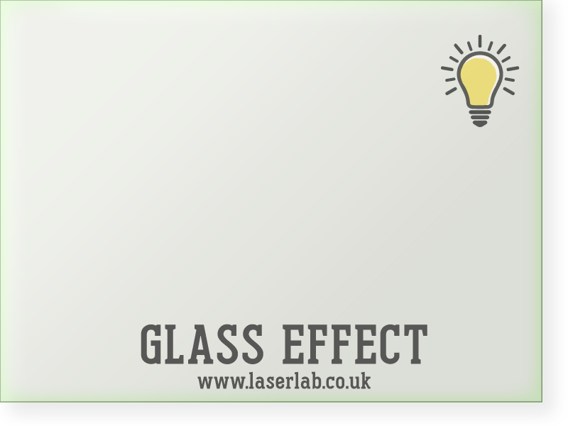 PLASTIC | Clear Acrylic - Glass Effect