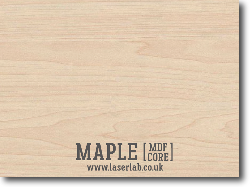 TIMBER | Veneered MDF - Maple